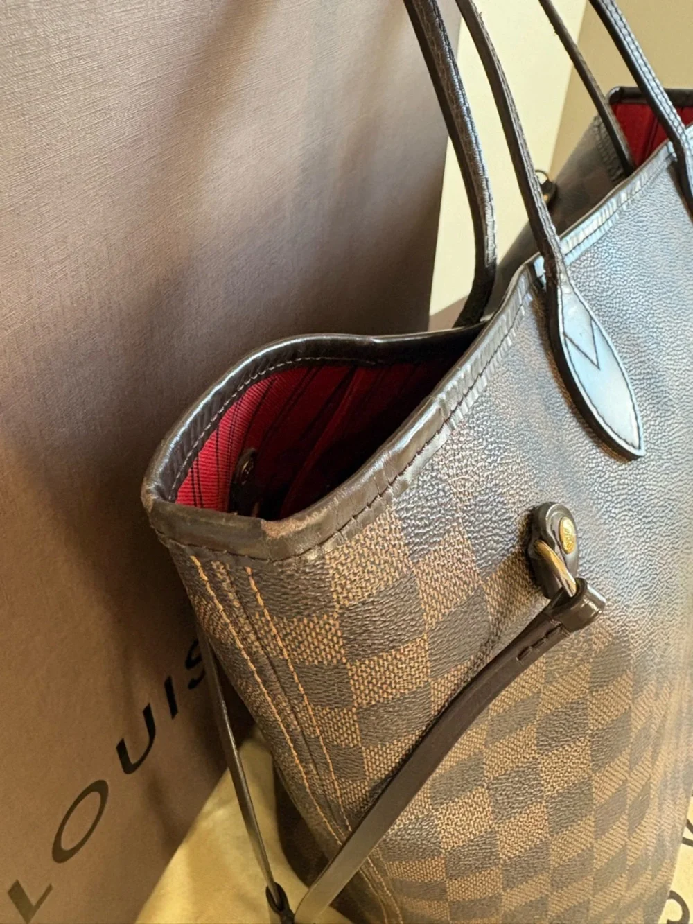 Louis Vuitton Damier Ebene Neverfull - Picture 2 of 16
